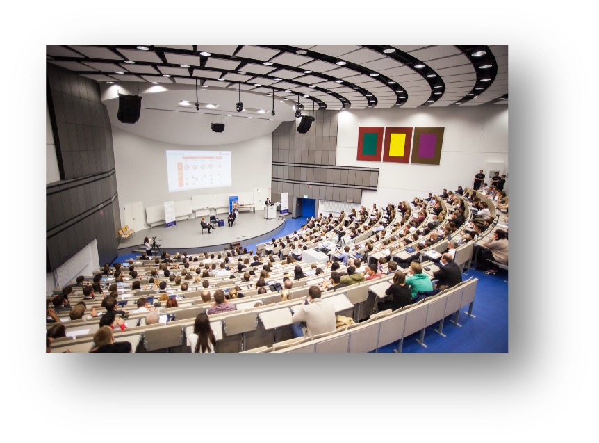 Voller Hörsaal bei der NGCFO Konferenz